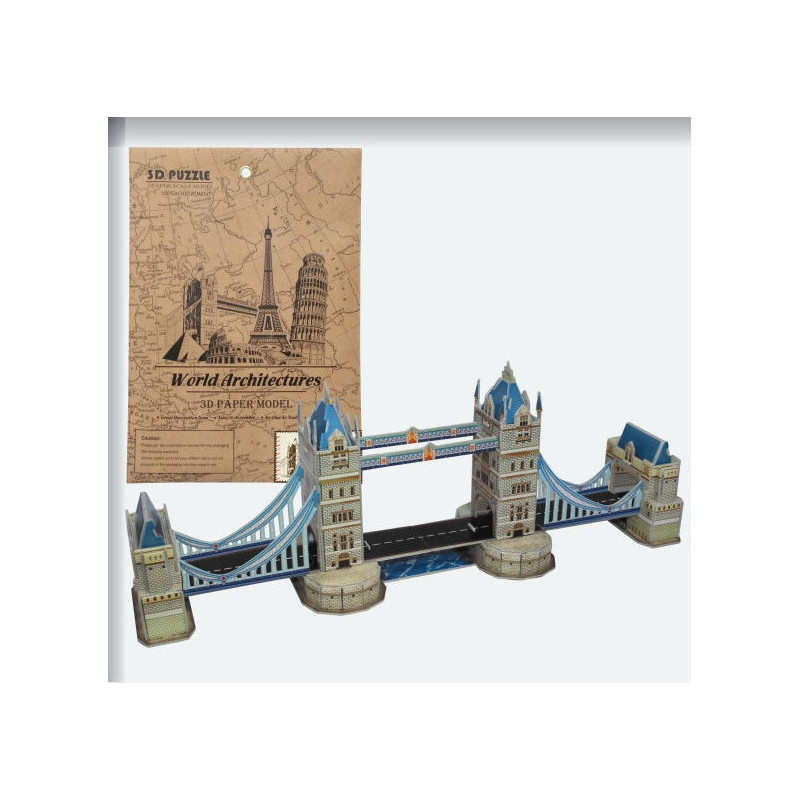 Γέφυρα του Λονδίνου Slim 3D Puzzle