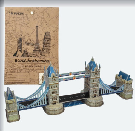 Γέφυρα του Λονδίνου Slim 3D Puzzle