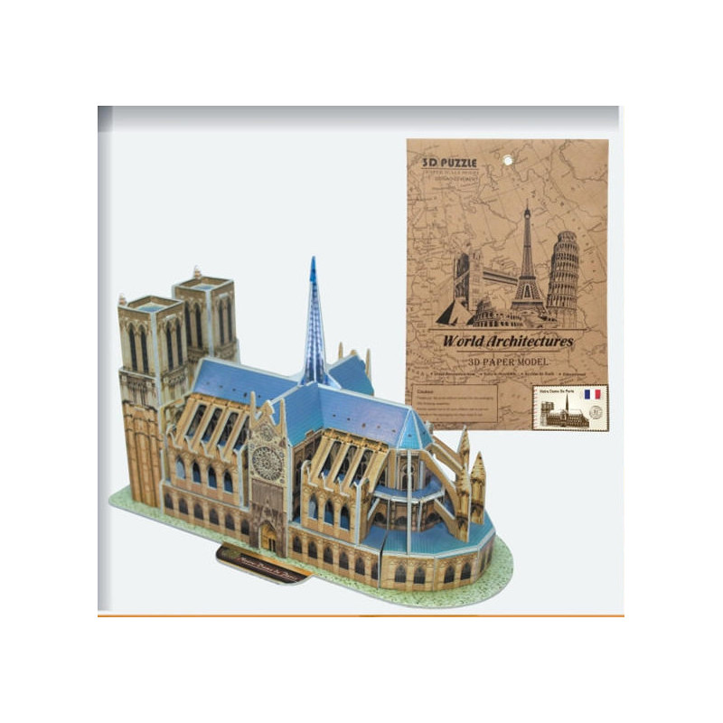 Παναγία των Παρισίων Slim 3D Puzzle