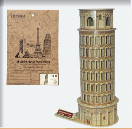 Πύργος της Πίζας Slim 3D Puzzle