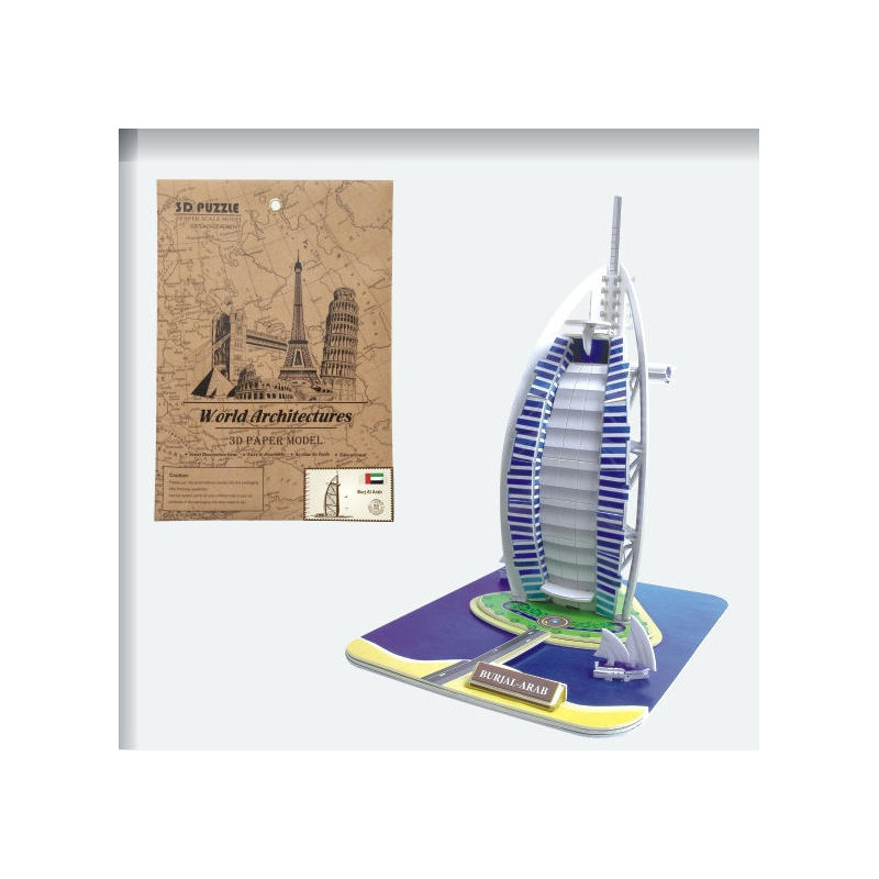 Burj Al Arab Slim 3D Puzzle