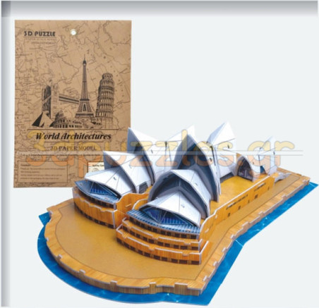 Όπερα του Σίδνεϊ Slim 3D Puzzle