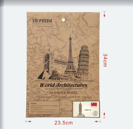 Tαϊπέι 101 Slim 3D Puzzle
