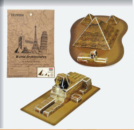 Πυραμίδες Slim 3D Puzzle
