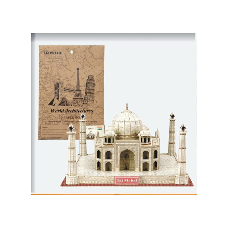 Tαζ Μαχάλ Slim 3D Puzzle
