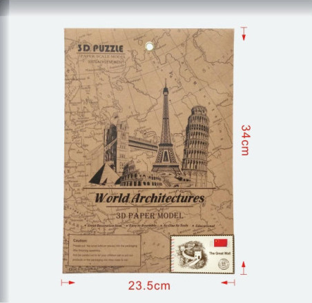 Σινικό Τείχος Slim 3D Puzzle