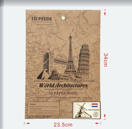 Αγία Πετρούπολη Slim 3D Puzzle