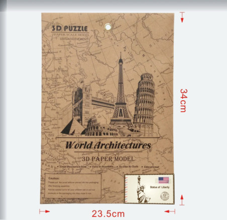 Αγία Πετρούπολη Slim 3D Puzzle