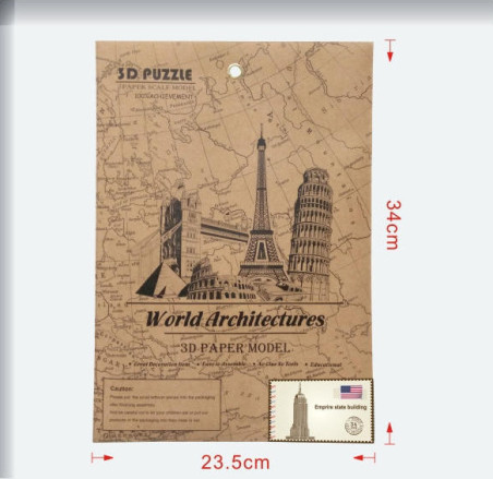 Αγία Πετρούπολη Slim 3D Puzzle
