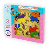 Ξύλινο Puzzle Ενσφηνώματα Κλόουν