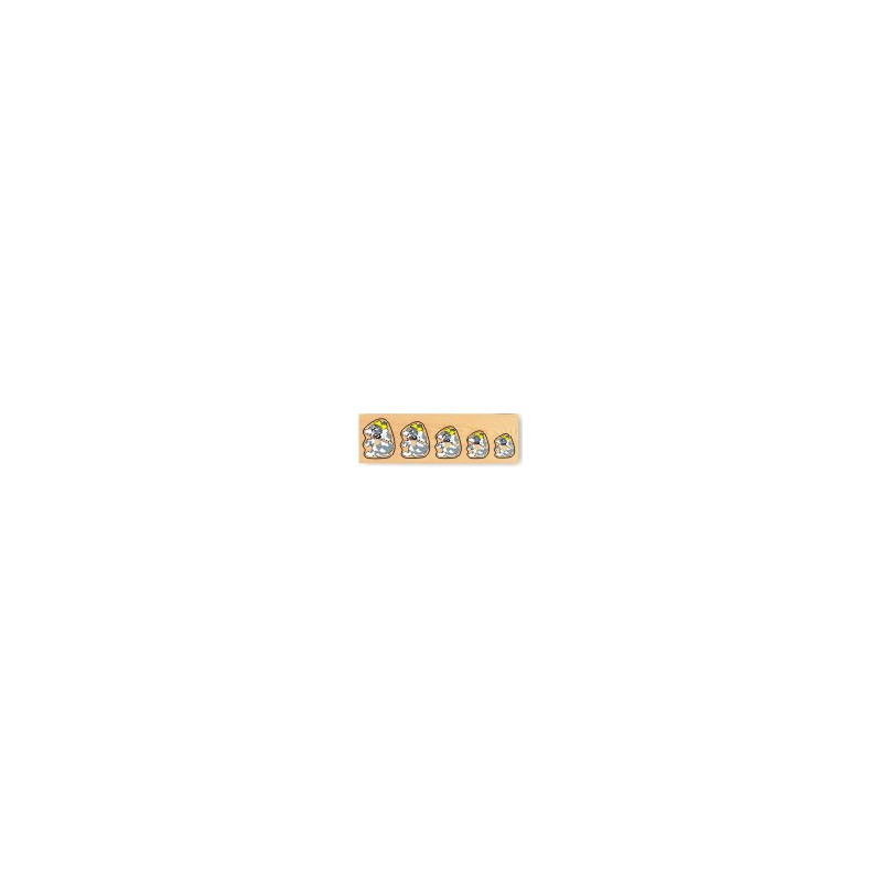 Ξύλινο Puzzle Ενσφηνώματα Μινι Ενσφηνωμα Σκυλακια Δαλματιας