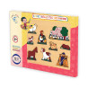Ξύλινο Puzzle Ενσφηνώματα Ενσφηνωμα Φαρμα 