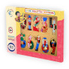 Ξύλινο Puzzle Ενσφηνώματα  Αριθμοί