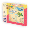 Ξύλινο Puzzle Ενσφηνώματα Ζώα της Θάλασσας