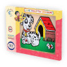 Ξύλινο Puzzle Ενσφήνωμα Σκύλος