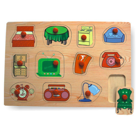 Ξύλινο Puzzle Ενσφηνώματα επιπλα
