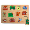 Ξύλινο Puzzle Ενσφηνώματα επιπλα