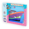 Ξύλινο Puzzle Ενσφηνώματα Καράβι