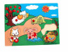 Ξύλινο Puzzle Ενσφηνώματα  Ζωάκια