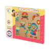 Ξύλινο Puzzle Ενσφηνώματα Ενσφηνωμα Παιδικο Γευμα 