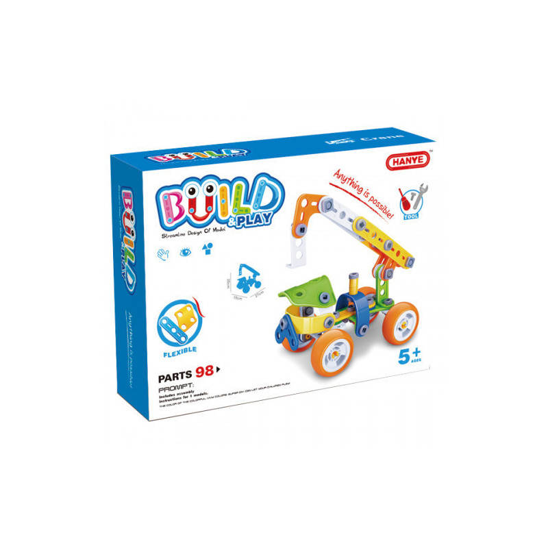 BUILD & PLAY Ανυψωτικός Γερανός