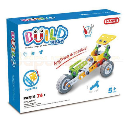 BUILD & PLAY Αγωνιστικό Αυτοκίνητο
