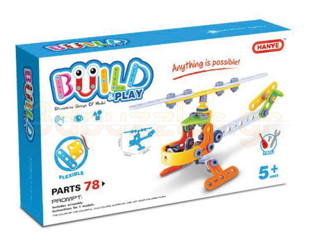 BUILD & PLAY Ελικόπτερο Ι