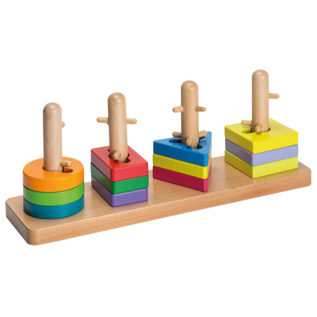 Joueco MAZE PUZZLE - Μαθαίνω χρώματα & σχήματα