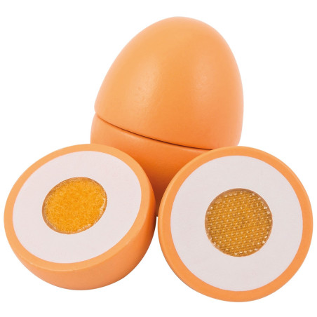 Joueco Αυγά  (4 τεμ με θήκη)