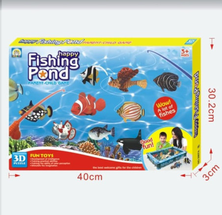 3d Puzzle μαγνητικά ψαράκια