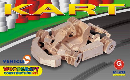 Ξύλινη συναρμολογουμενη κατασκευή:KART