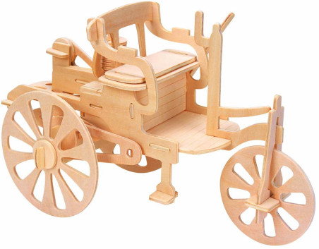 Ξύλινη συναρμολογουμενη κατασκευή: BENZ MOTOR WAGON