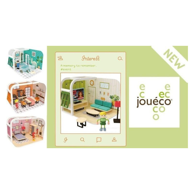 JOUECO Σαλόνι playset