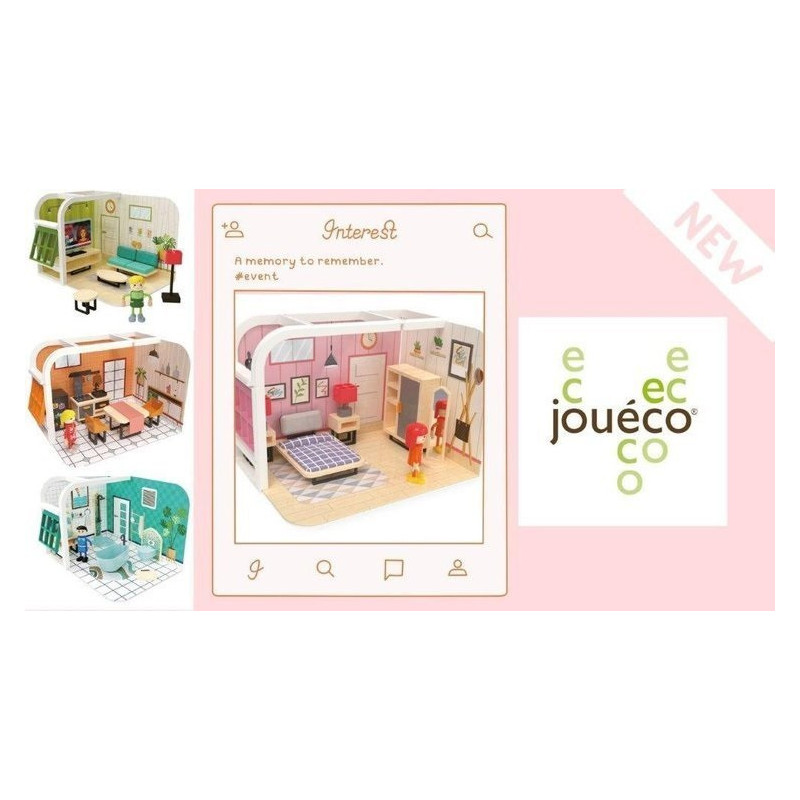 JOUECO Κρεβατοκάμαρα playset
