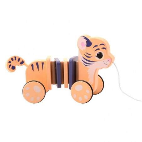 Joueco Pull a long Tiger