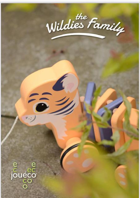 Joueco Pull a long Tiger